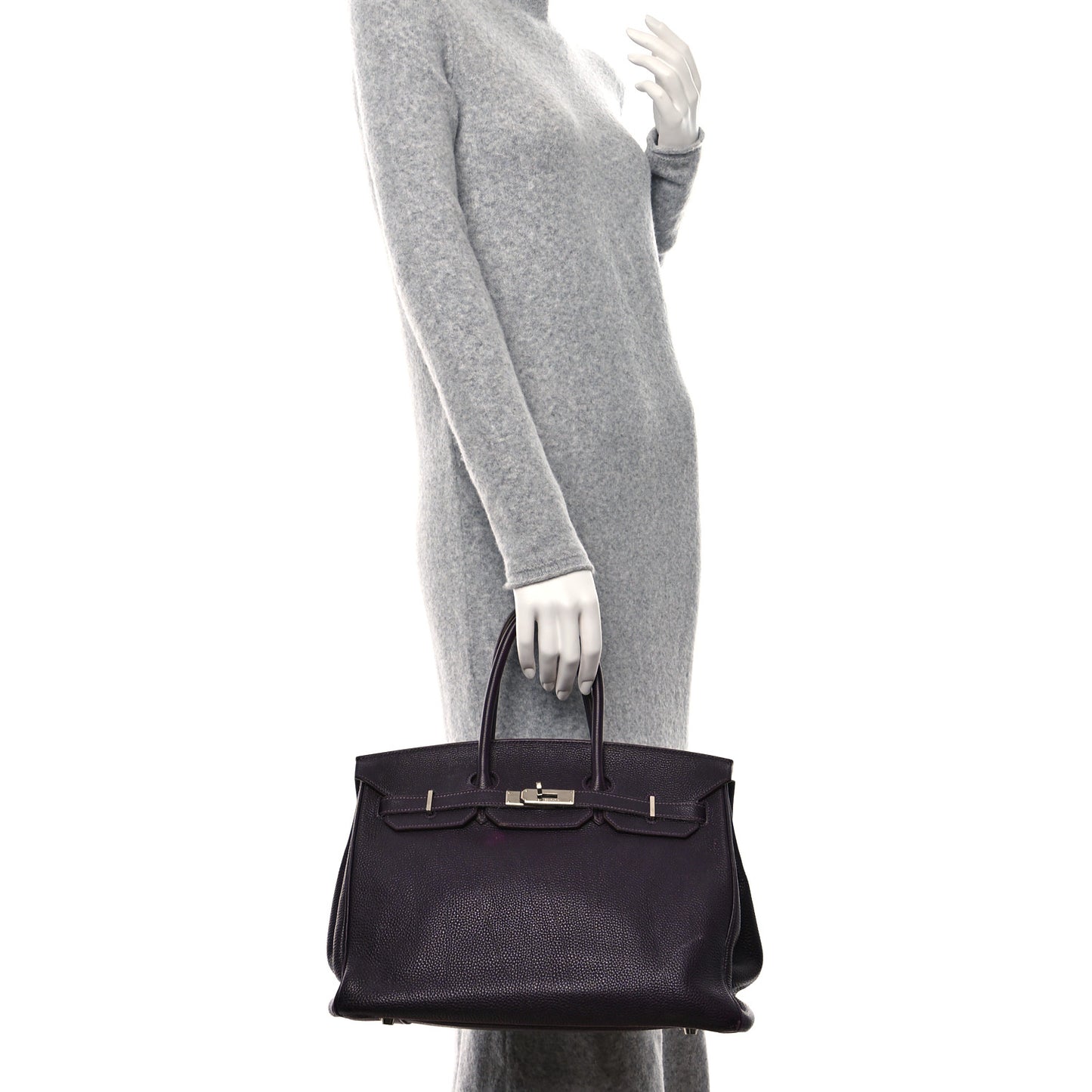 Togo Birkin 35 Raisin