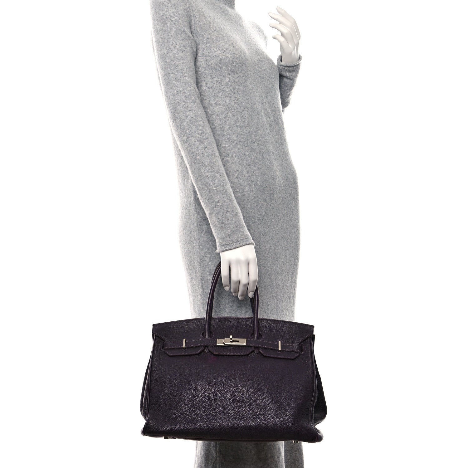 Hermes Togo Birkin 35 Raisin 3 of 17