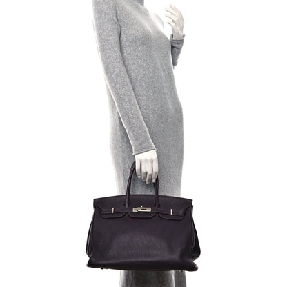Hermes Togo Birkin 35 Raisin 3 of 17