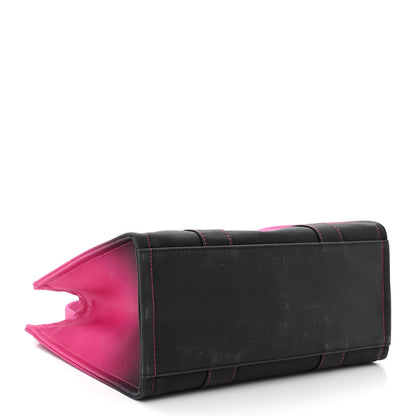 Marc Jacobs Cotton Canvas Medium The Traveler Tote Bag Ombre Pink 4 of 15