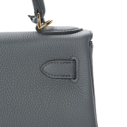 Hermes Togo Kelly Retourne 28 Vert Amande 17 of 40