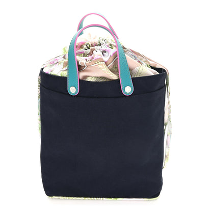 Hermes Canvas Taurillon Silk Petit H Tote Multicolor 1 of 10