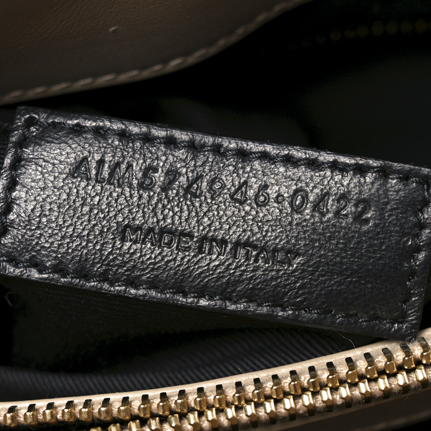 Calfskin Y Quilted Monogram Medium Loulou Chain Satchel Dark Beige