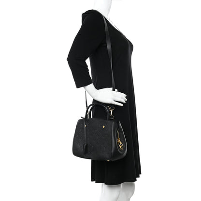 Louis Vuitton Empreinte Montaigne BB Black 2 of 11