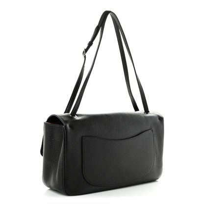 Chanel Grained Calfskin Small Souplissimo Maxi Flap Black 3 of 10