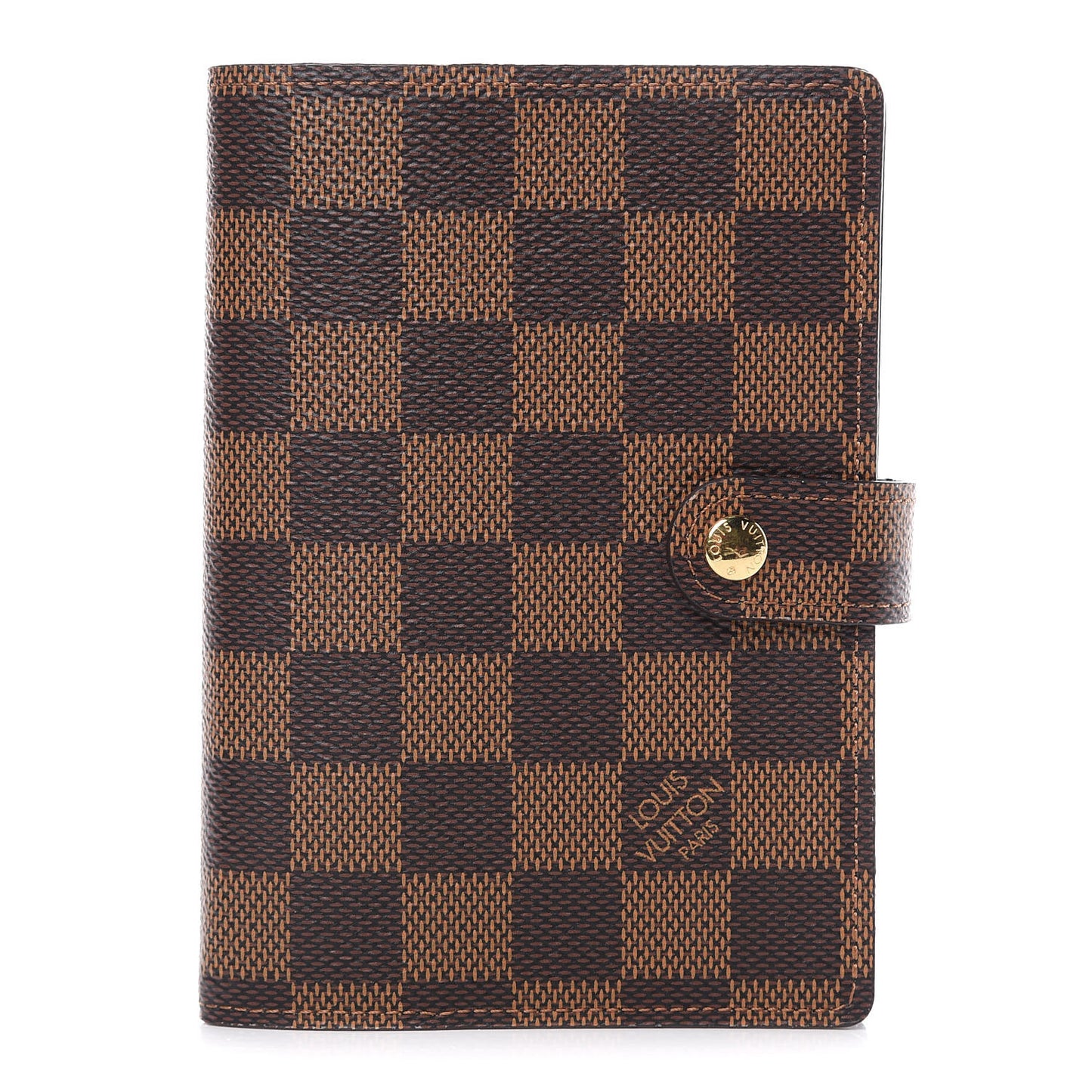 Damier Ebene Small Ring Agenda Cover