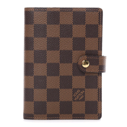 Louis Vuitton Damier Ebene Small Ring Agenda Cover 1 of 7