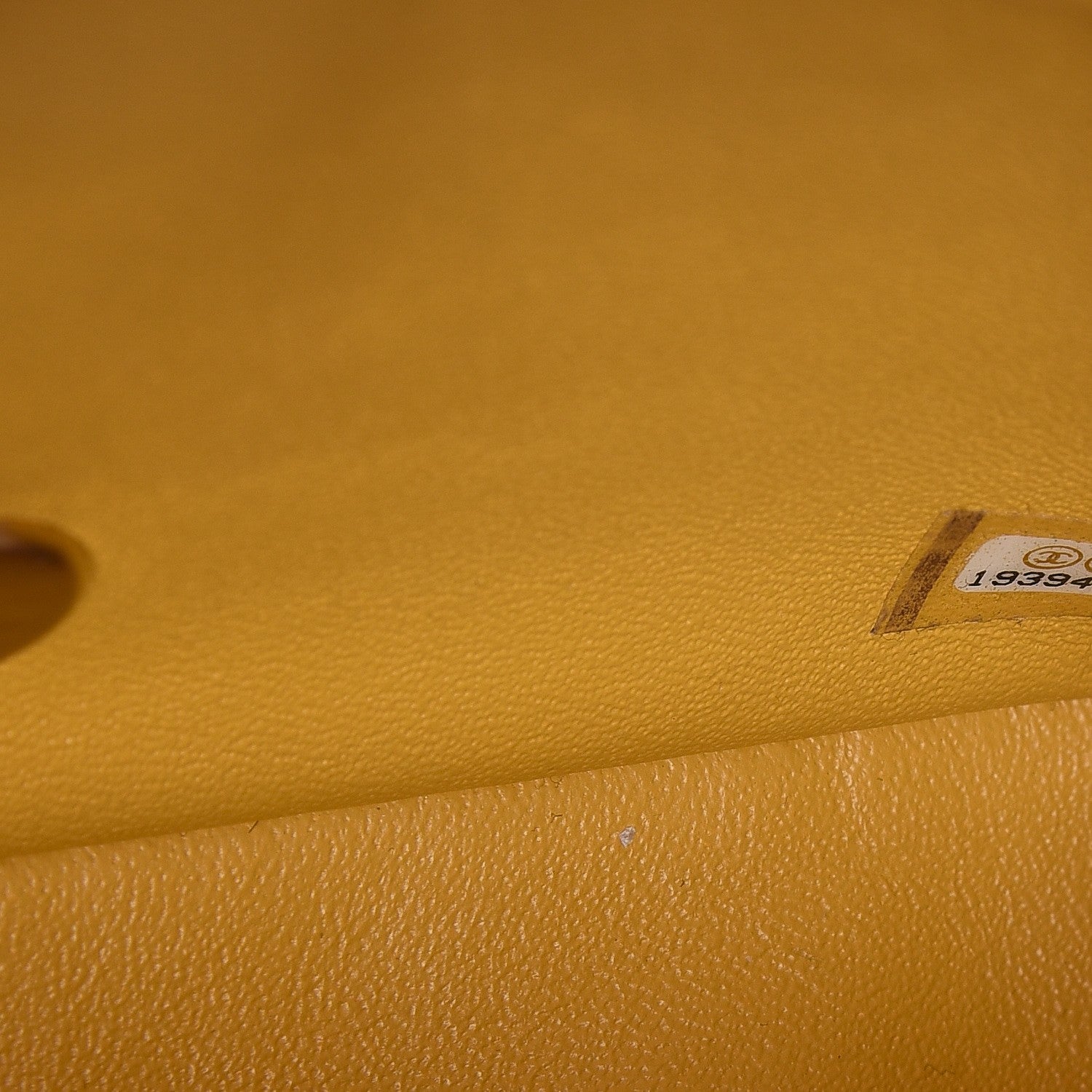 Chanel Lambskin Quilted Mini Rectangular Flap Yellow 7 of 14