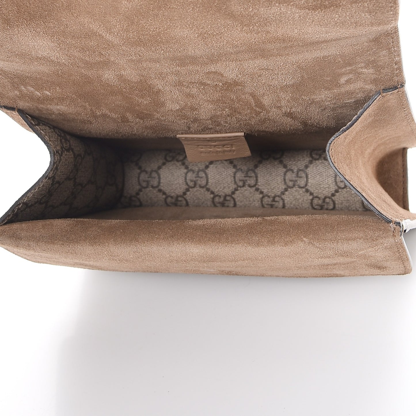 GG Supreme Monogram Mini Dionysus Shoulder Bag Taupe