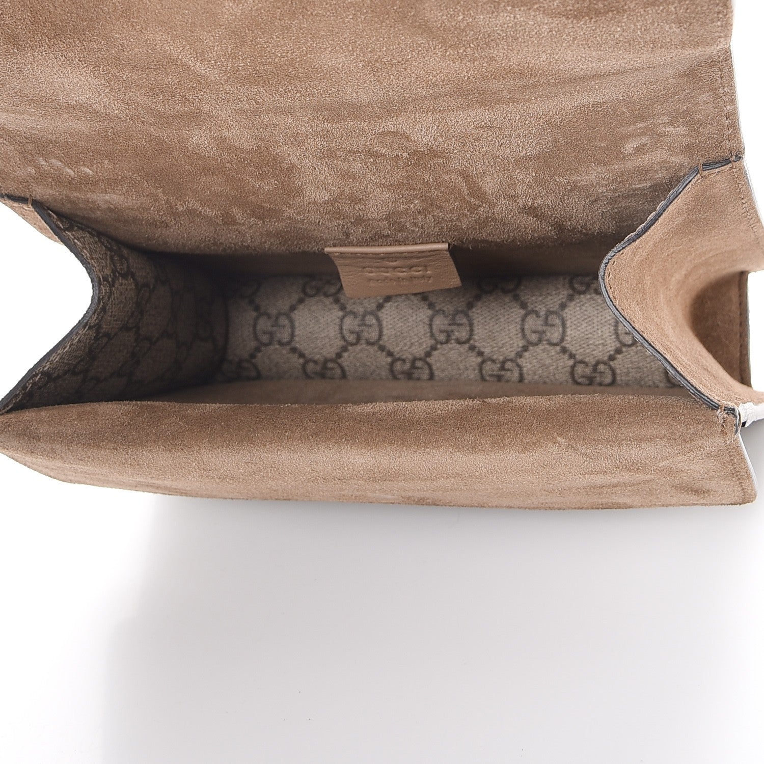 Gucci GG Supreme Monogram Mini Dionysus Shoulder Bag Taupe 6 of 10