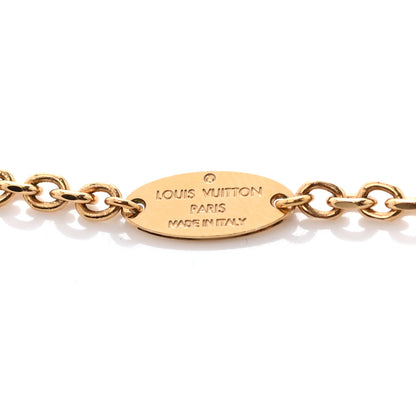 Louis Vuitton Monogram Charms Necklace Gold 5 of 6
