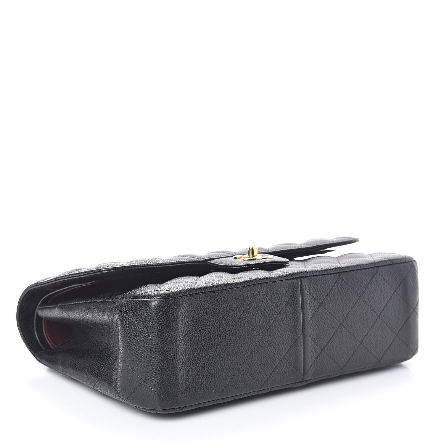 Chanel Caviar Quilted Jumbo Double Flap Black 4 of 10