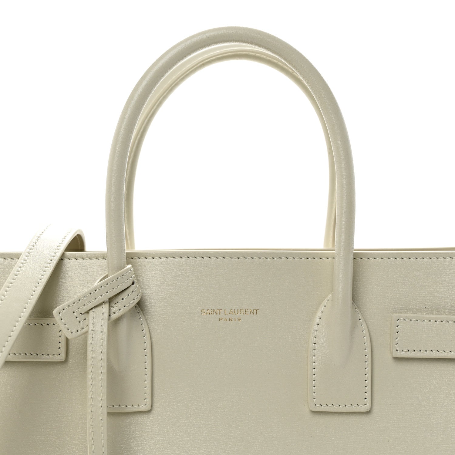 Saint Laurent Calfskin Small Sac De Jour Crema Soft 8 of 10