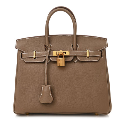 Hermes Togo Birkin 25 Etoupe 1 of 11