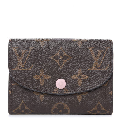 Louis Vuitton Monogram Rosalie Coin Purse Rose Ballerine 1 of 8