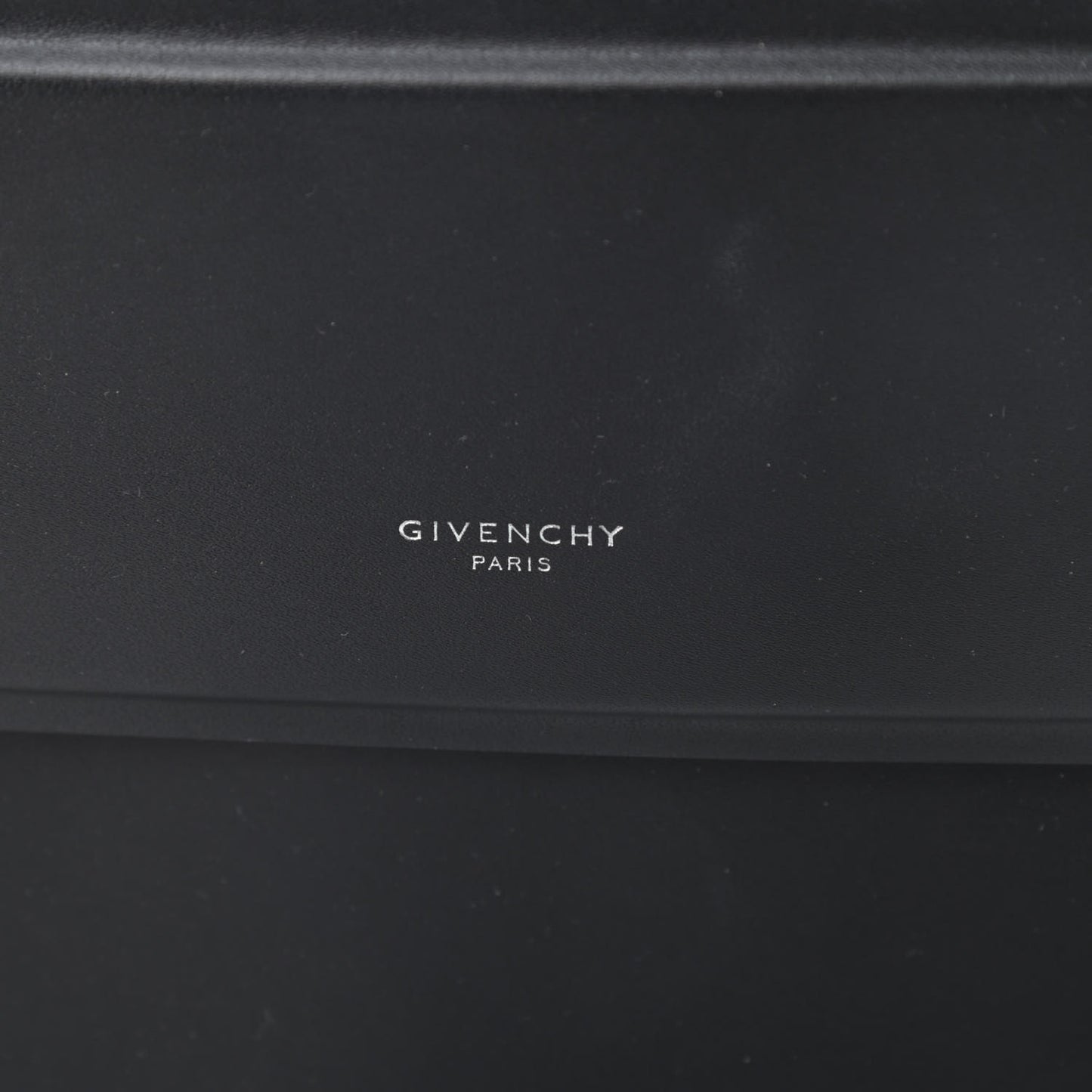 Smooth Calfskin Small Horizon Satchel Black