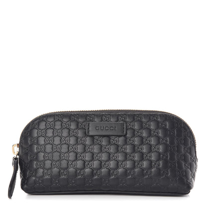 Gucci Microguccissima Small Cosmetic Case Black 1 of 10