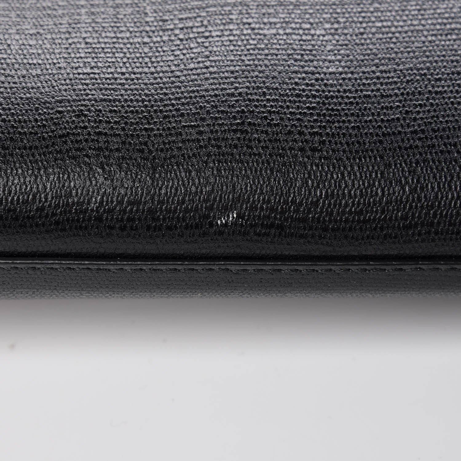 Saint Laurent Textured Calfskin Classic Y Ligne Clutch Black 9 of 9