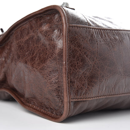 Balenciaga Agneau Giant 12 Silver Hardware City Cigare Fonce 8 of 10