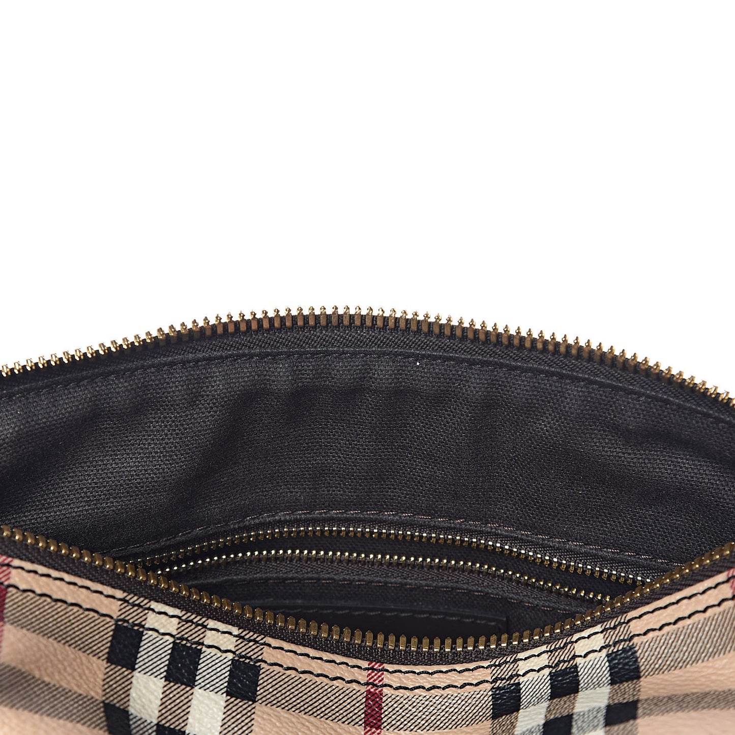 Haymarket Check Small Blaze Satchel Chocolate