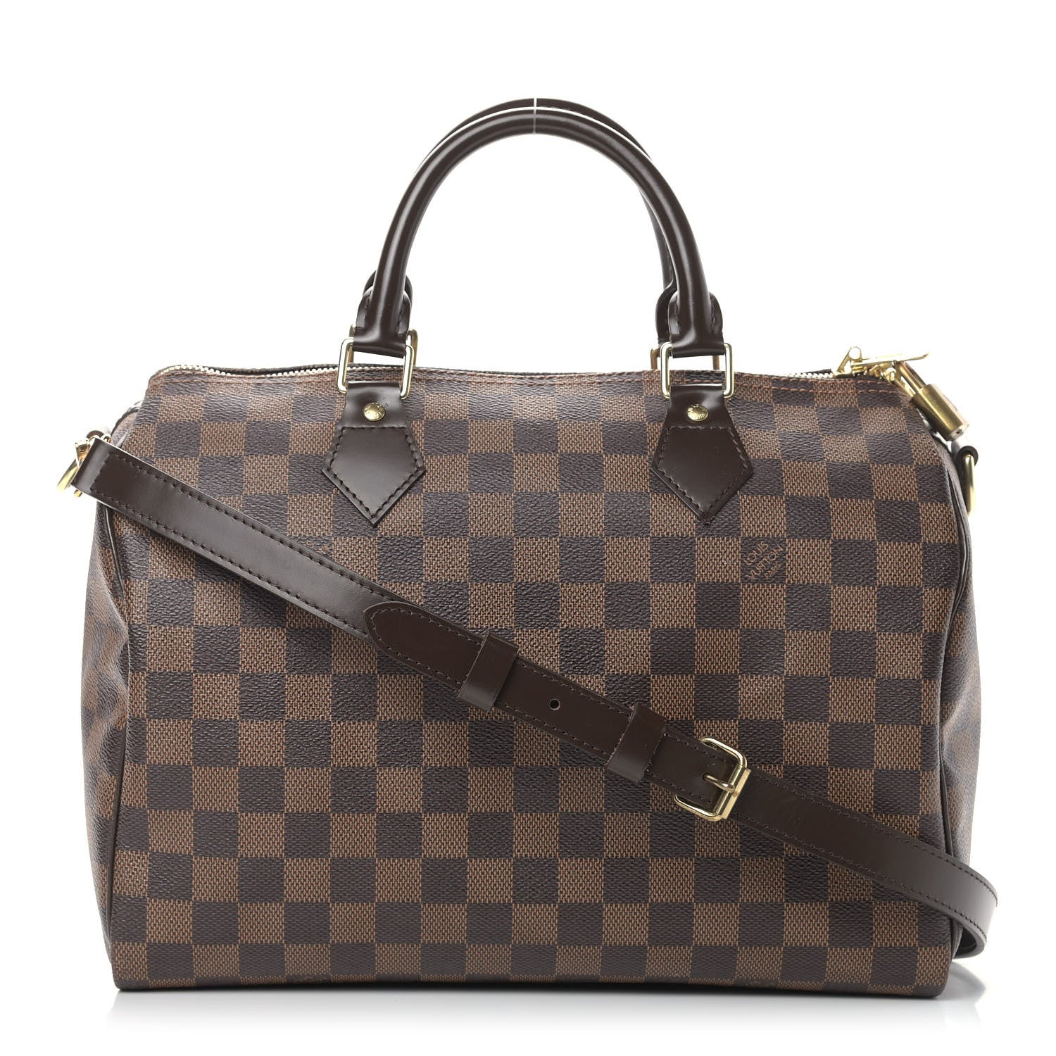 Louis Vuitton Damier Ebene Speedy Bandouliere 30 1 of 15