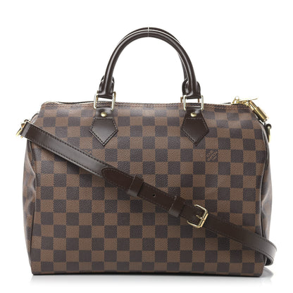 Louis Vuitton Damier Ebene Speedy Bandouliere 30 1 of 15