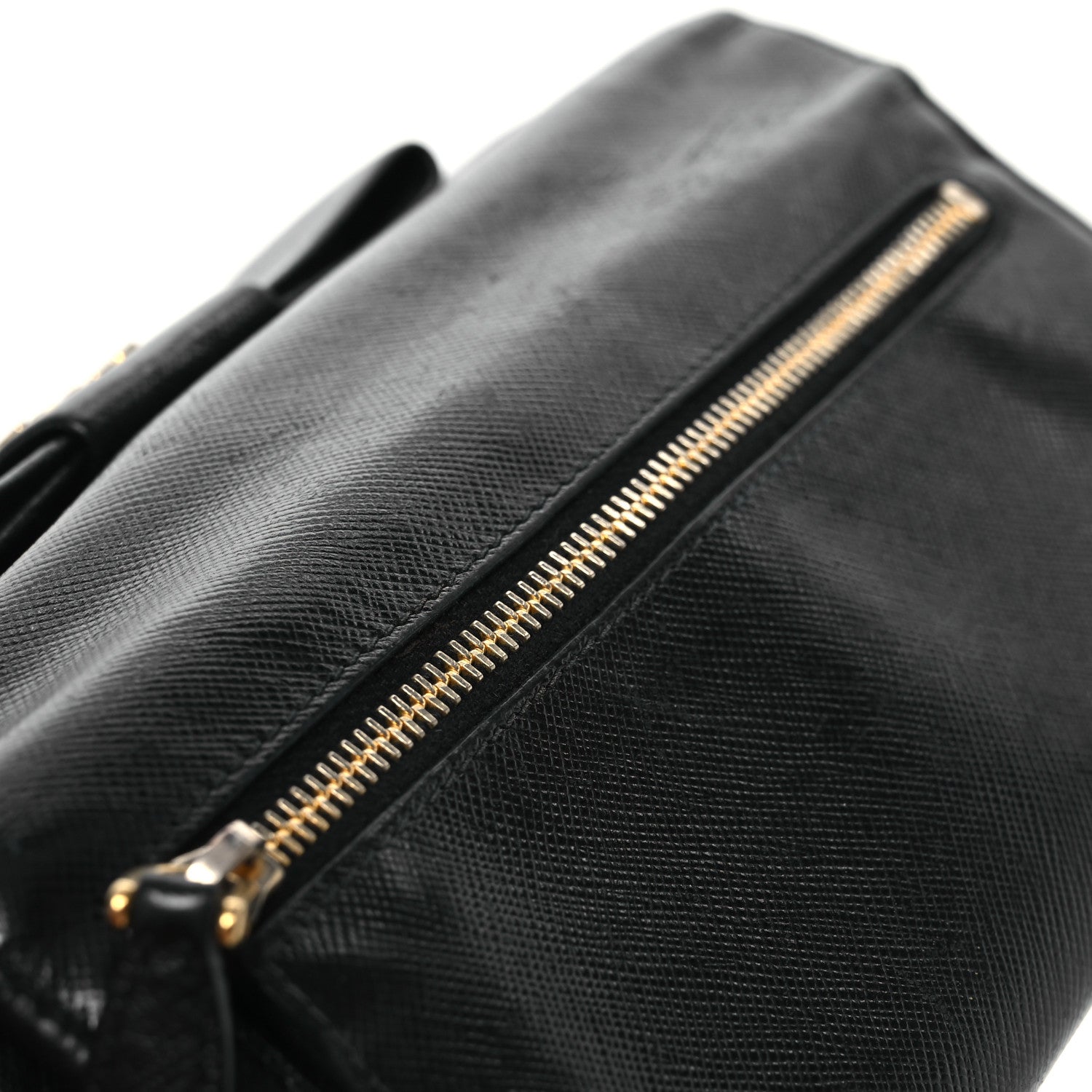 Prada Saffiano Bow Continental Wallet Black 14 of 15