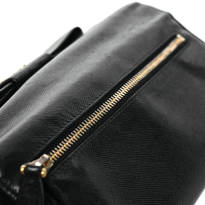 Prada Saffiano Bow Continental Wallet Black 14 of 15