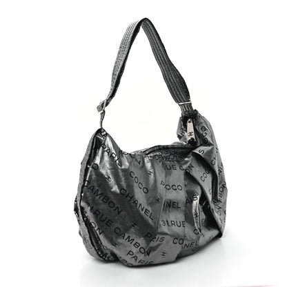 Chanel Metallic Coated Canvas Unlimited Ligne Shoulder Bag Silver 2 of 12