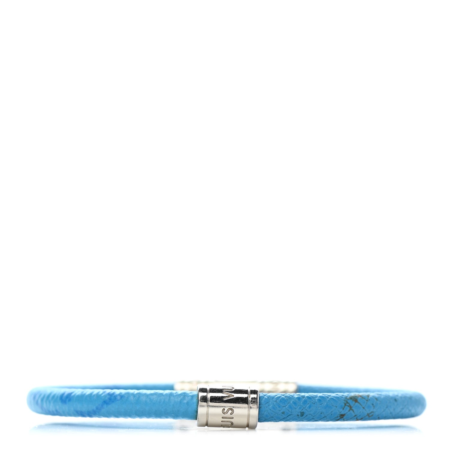 Louis Vuitton Taigarama Split Bracelet Blue Lagoon 3 of 5