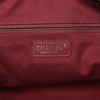 Chanel Crumpled Grained Calfskin Shiva Bowler Beige 6 of 13