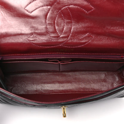 Chanel Lambskin Medium Double Flap Black 5 of 10