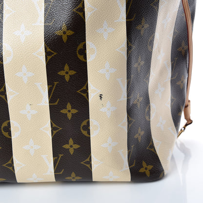 Louis Vuitton Monogram Rayures Neverfull GM 25 of 29