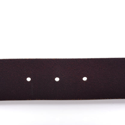 Gucci Guccissima Square G Belt 85 34 Brown 4 of 6