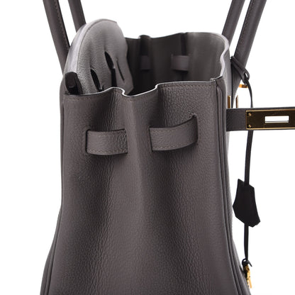 Hermes Togo Birkin 35 Etain 32 of 37