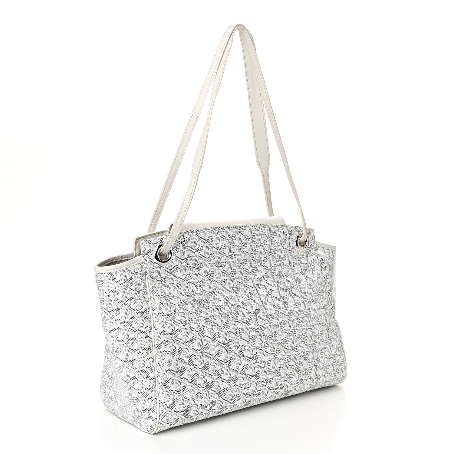Goyard Goyardine Rouette PM White 3 of 9