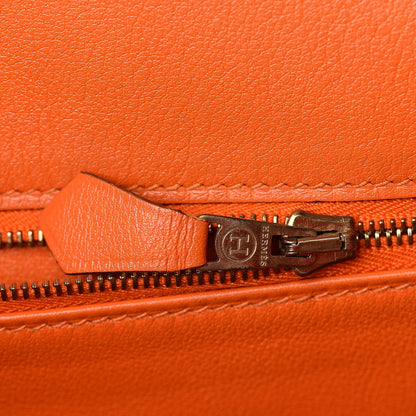 Hermes Swift Kelly Retourne 32 Orange 11 of 38