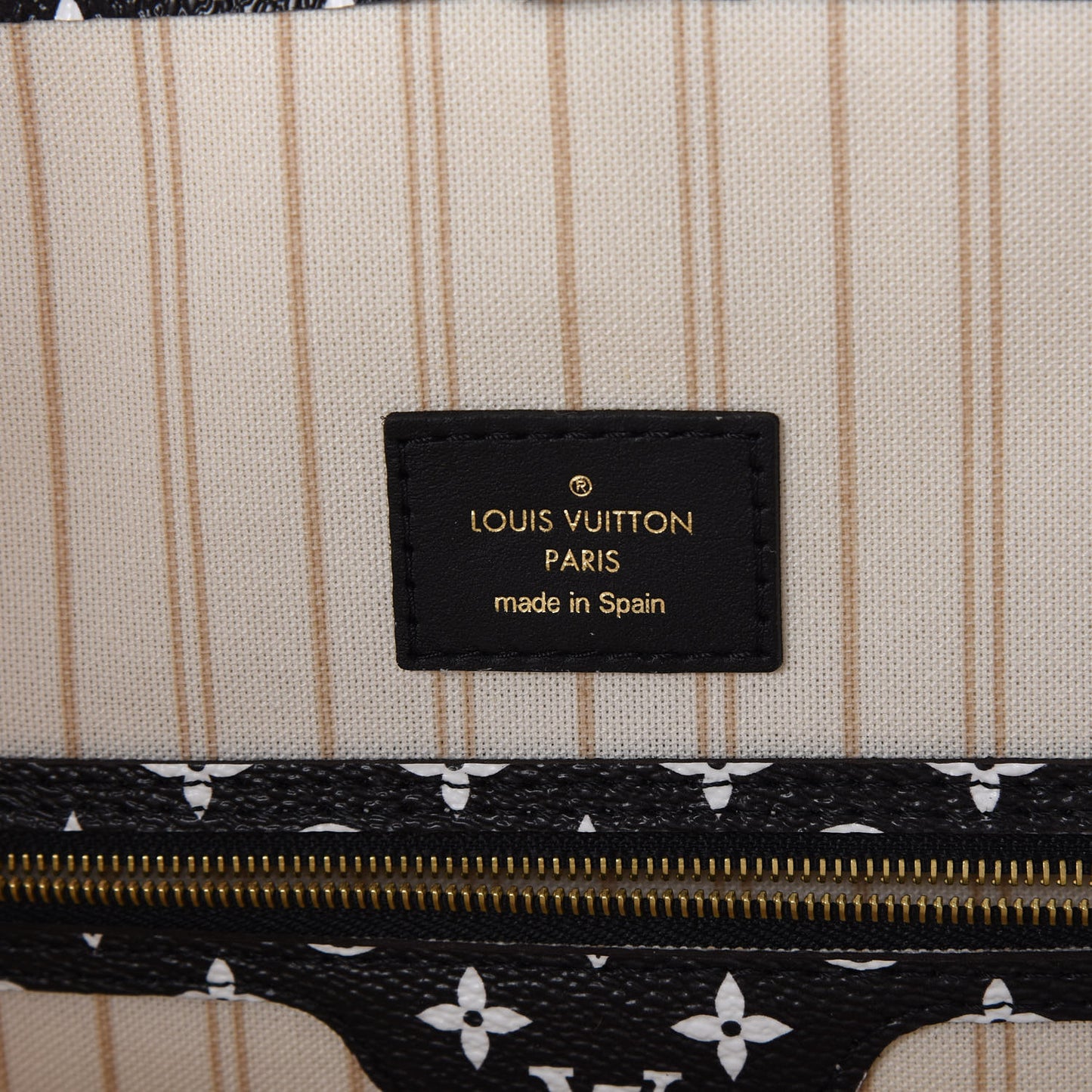 Monogram Giant Jungle Neverfull MM Ivory
