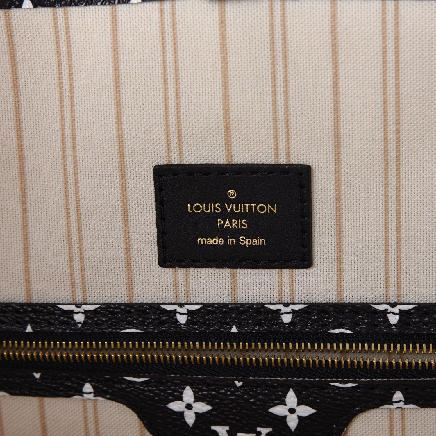 Louis Vuitton Monogram Giant Jungle Neverfull MM Ivory 9 of 13