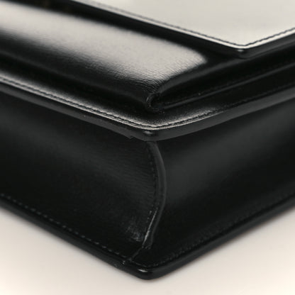 Saint Laurent Calfskin Medium Monogram Sunset Black 8 of 8