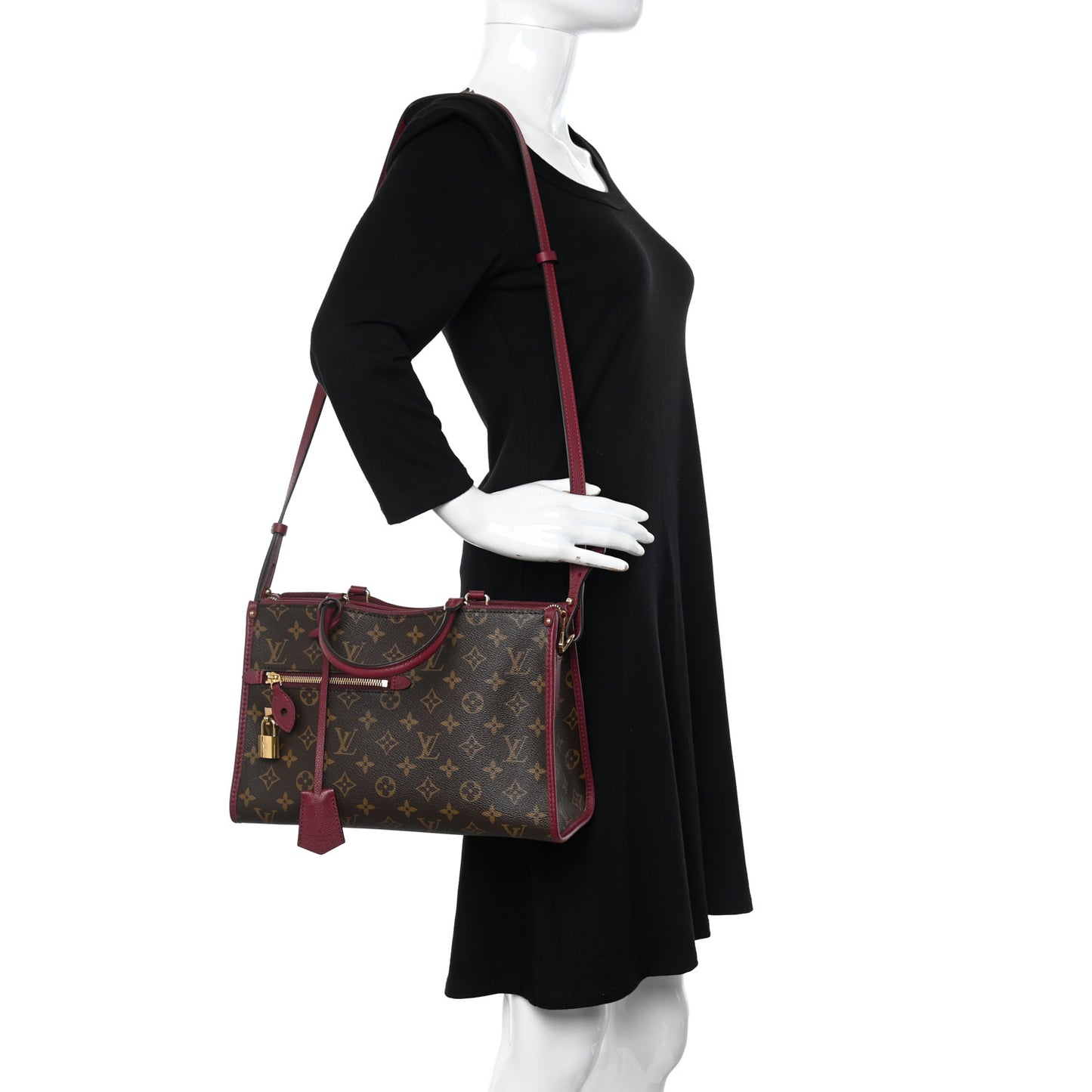 Monogram Popincourt PM Raisin