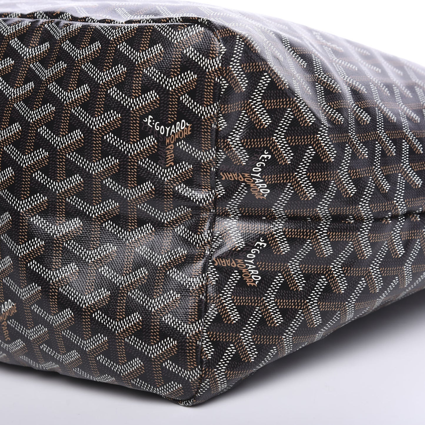 Goyardine Saint Louis GM Black Gold