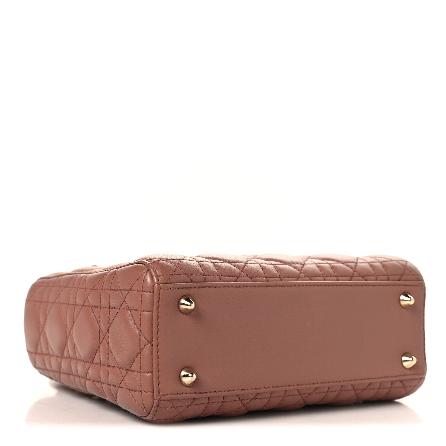 Christian Dior Lambskin Cannage Small My ABCDior Lady Dior Fard 4 of 10