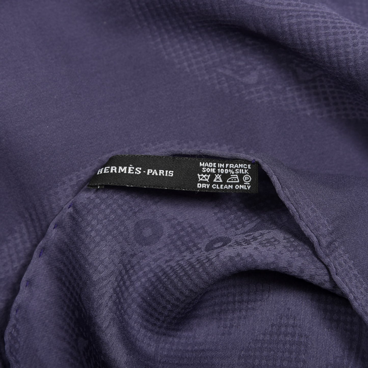 Silk Hologramme Stole Violet