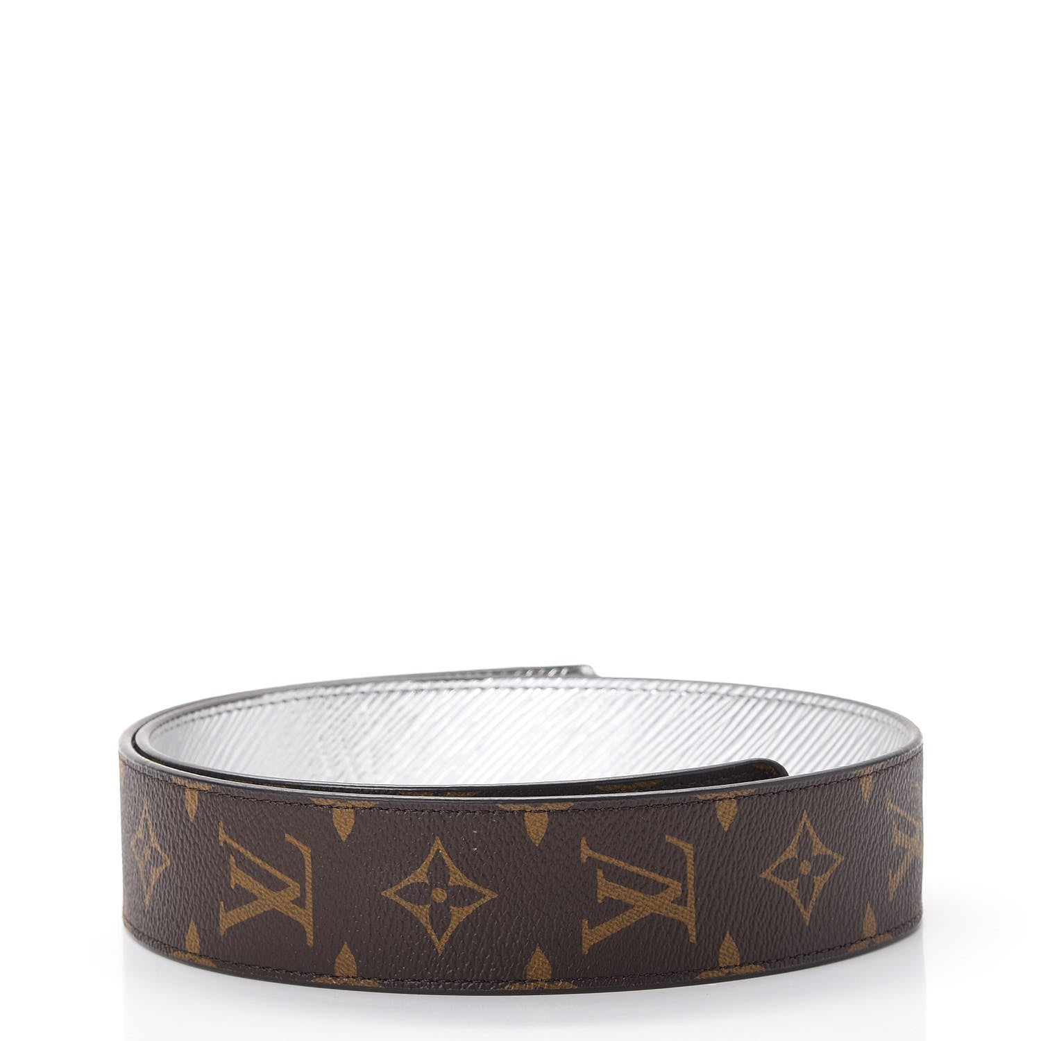Louis Vuitton Epi Monogram Bandouliere Shoulder Strap Silver 2 of 7
