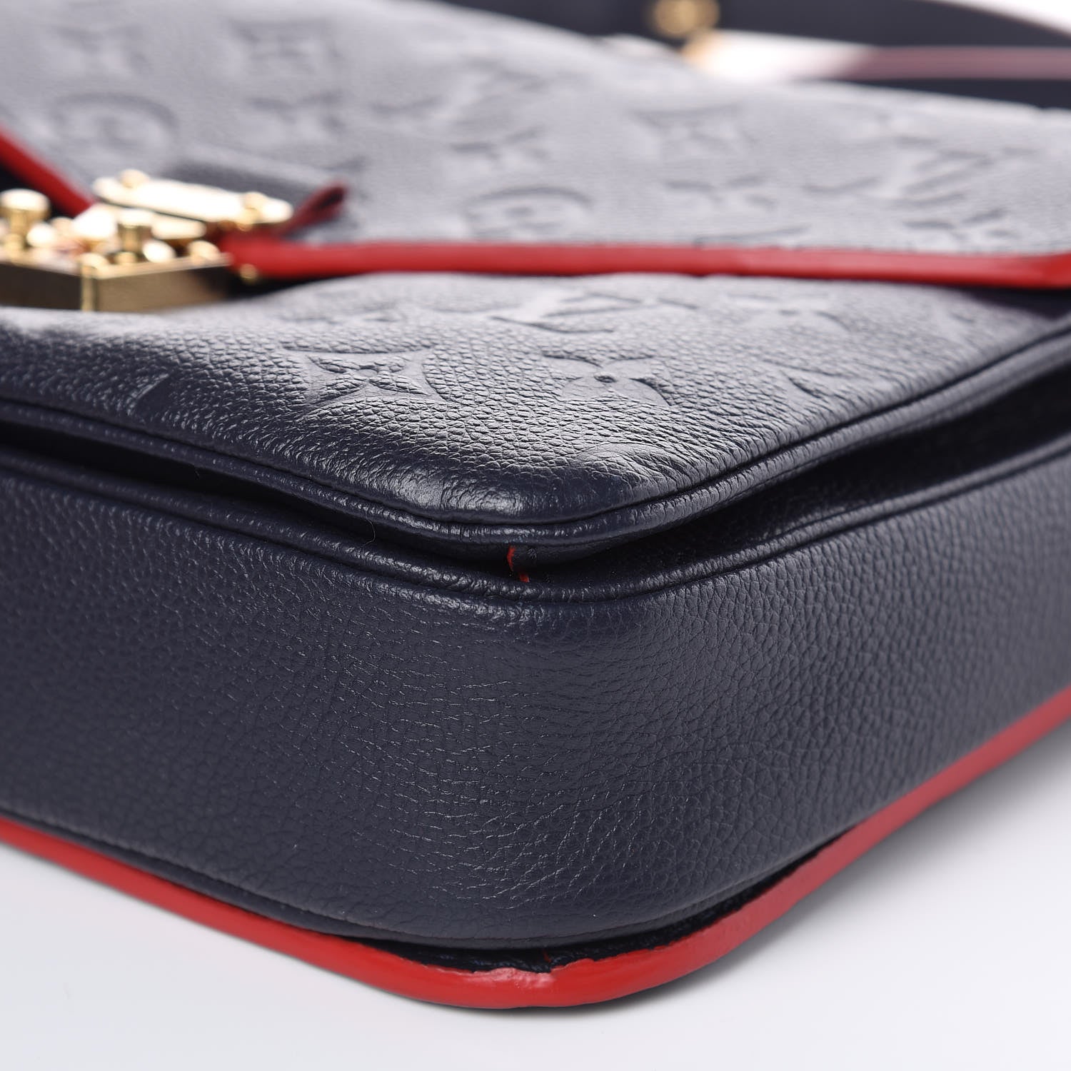 Louis Vuitton Empreinte Pochette Metis Marine Rouge 9 of 9