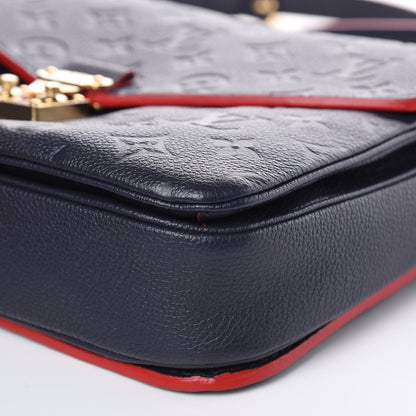 Louis Vuitton Empreinte Pochette Metis Marine Rouge 9 of 9