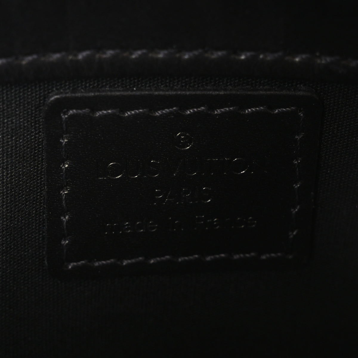 Mat Monogram Fowler Black