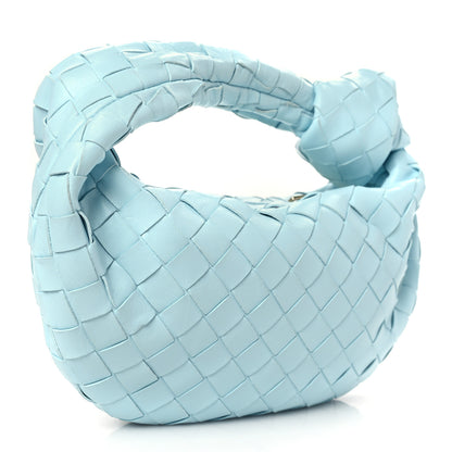 Bottega Veneta Nappa Intrecciato Mini Jodie Teal Washed 4 of 10
