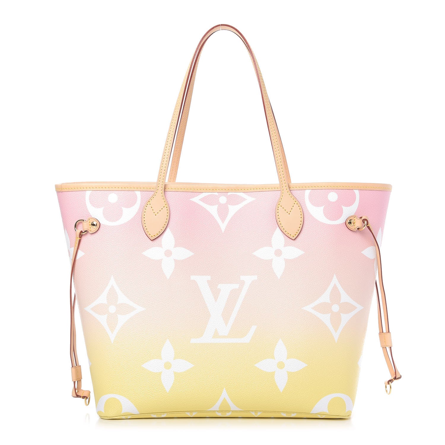 Louis Vuitton Monogram Giant By The Pool Neverfull MM Light Pink 1 of 9